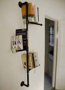 Estantería vintage tubería