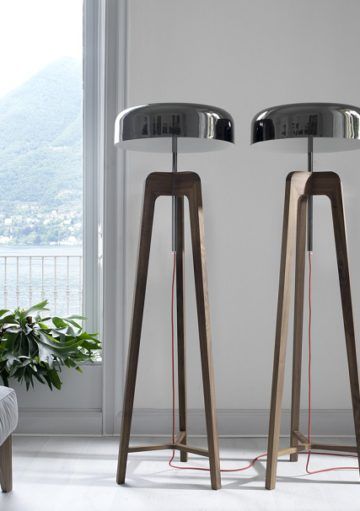 Una Lámpara en Forma de Trípode para Todos los Espacios de la Casa