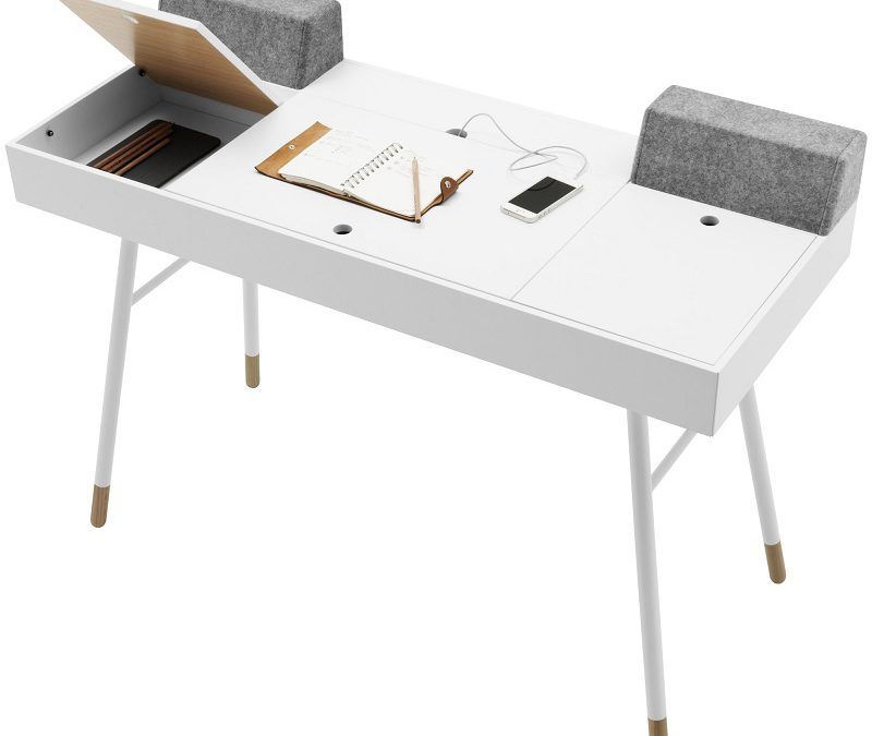 Un Escritorio de Estilo Minimalista Ideal para Espacios Modernos