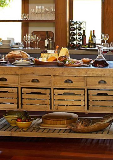 Cocinas con Esencia Rústica: Una Isla para Combinar con Estilos Más Modernos