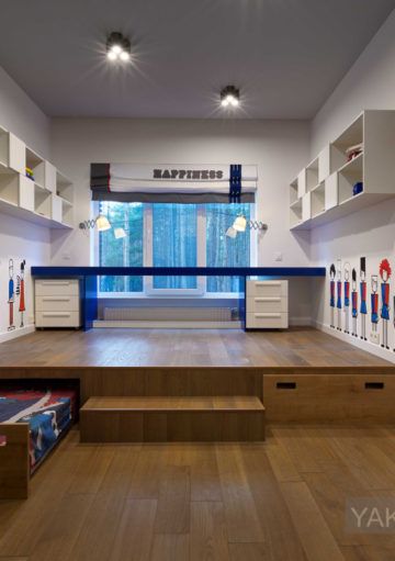 Dormitorios Infantil y Juvenil, Dos Ejemplos de Economizar Espacios