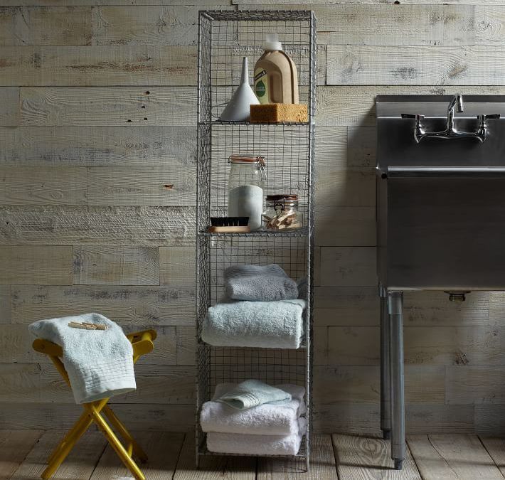 Mobiliario de Estilo Industrial para el Baño