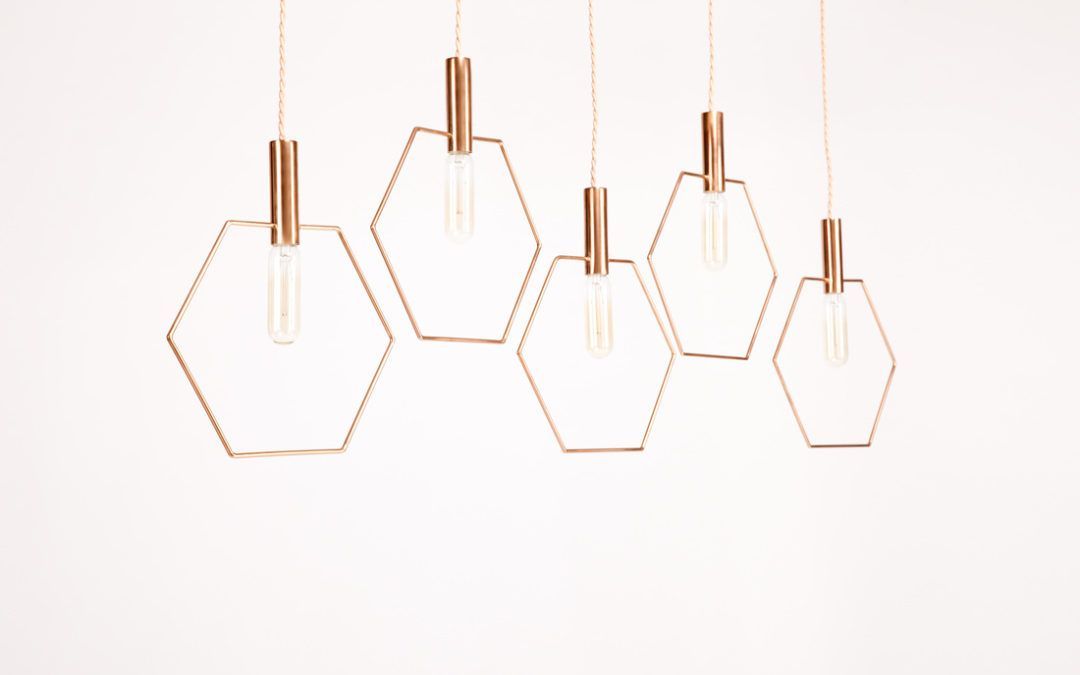 Lámpara Inspirada en las Colmenas de las Abejas