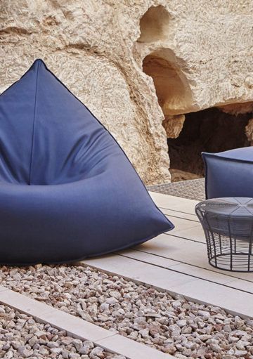 Poufs con un Diseño Muy Versátil para Terrazas y Jardín