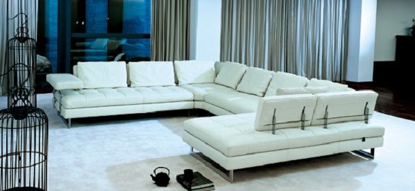 Sofá de diseño blanco Sofá de diseño blanco