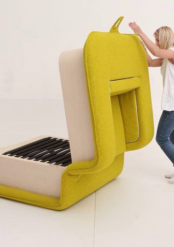 Mobiliario Modulable Original para Economizar los Espacios