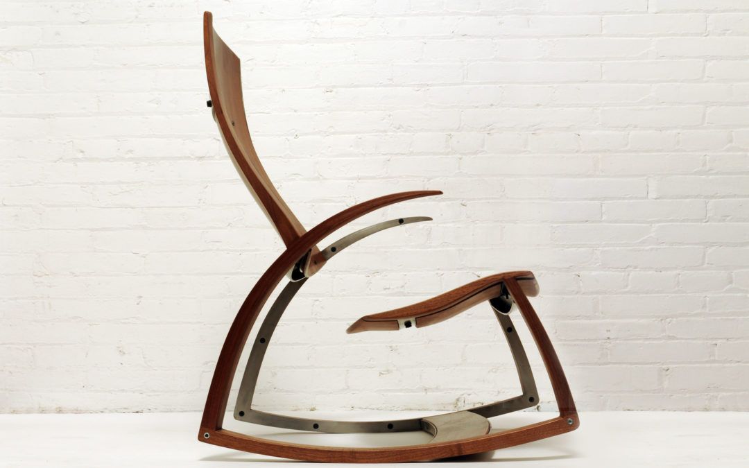 Rocker No.1, la Silla-Mecedora con un Diseño Único