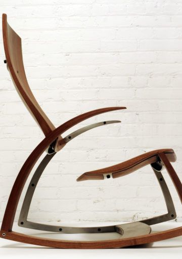 Rocker No.1, la Silla-Mecedora con un Diseño Único