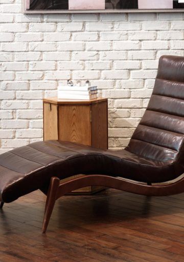 Un Chaise Longue de Estilo Escandinavo con Mucha Elegancia