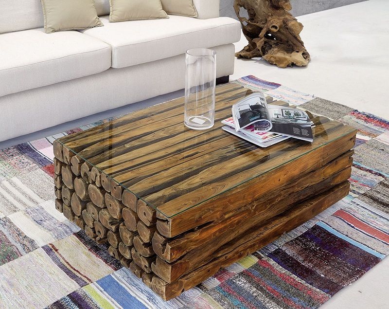 Mesas de Madera Maciza con un Toque muy Natural - Uxban