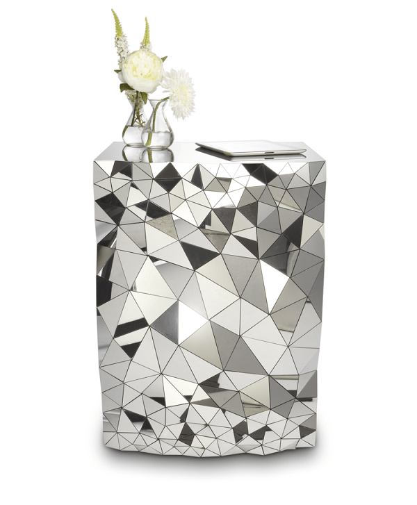 Mesilla con estética de diamante Mesilla con estética de diamante