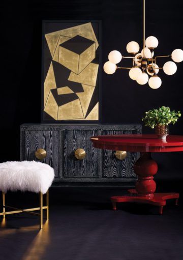 Diseño con Personalidad: Aparador con Tiradores de Latón Antiguo