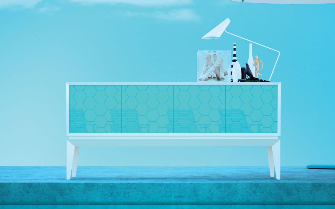 Mobiliario para el Hogar de Estilo Retro a Todo Color