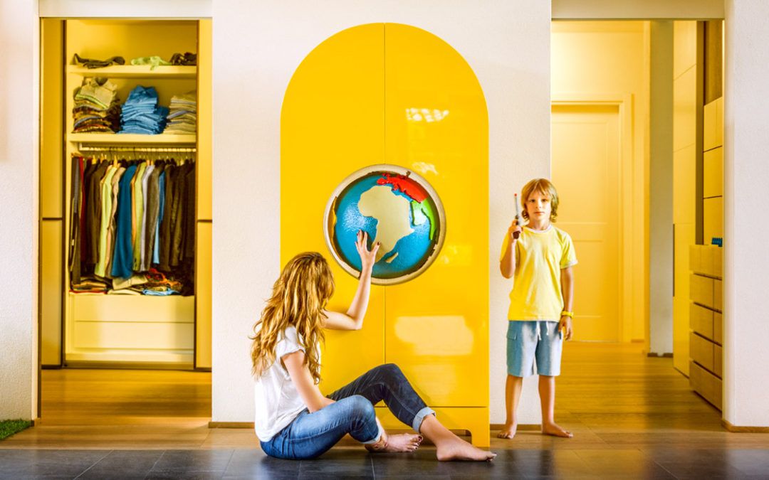 El Armario Más Original Ideal para Amantes Viajeros