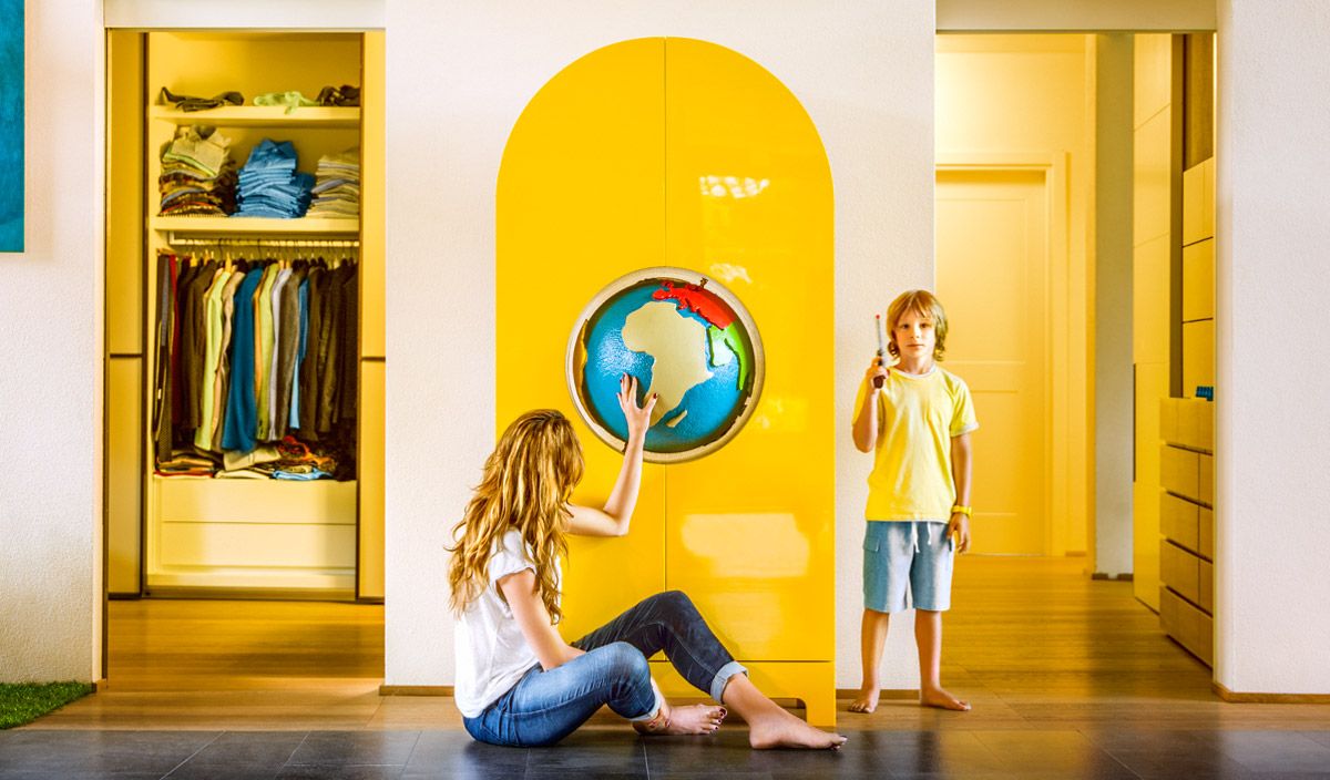 Armario original para dormitorios juveniles