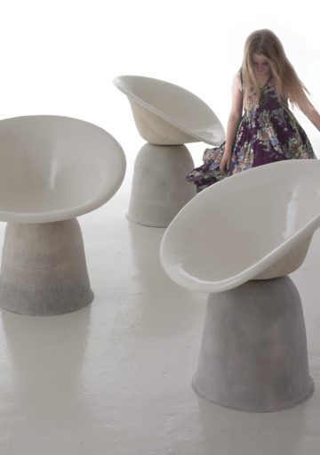 Una Silla con un Carácter muy Escultural