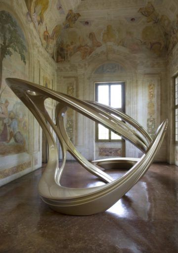Particular Homenaje al Diseño de Interiores de Zaha Hadid