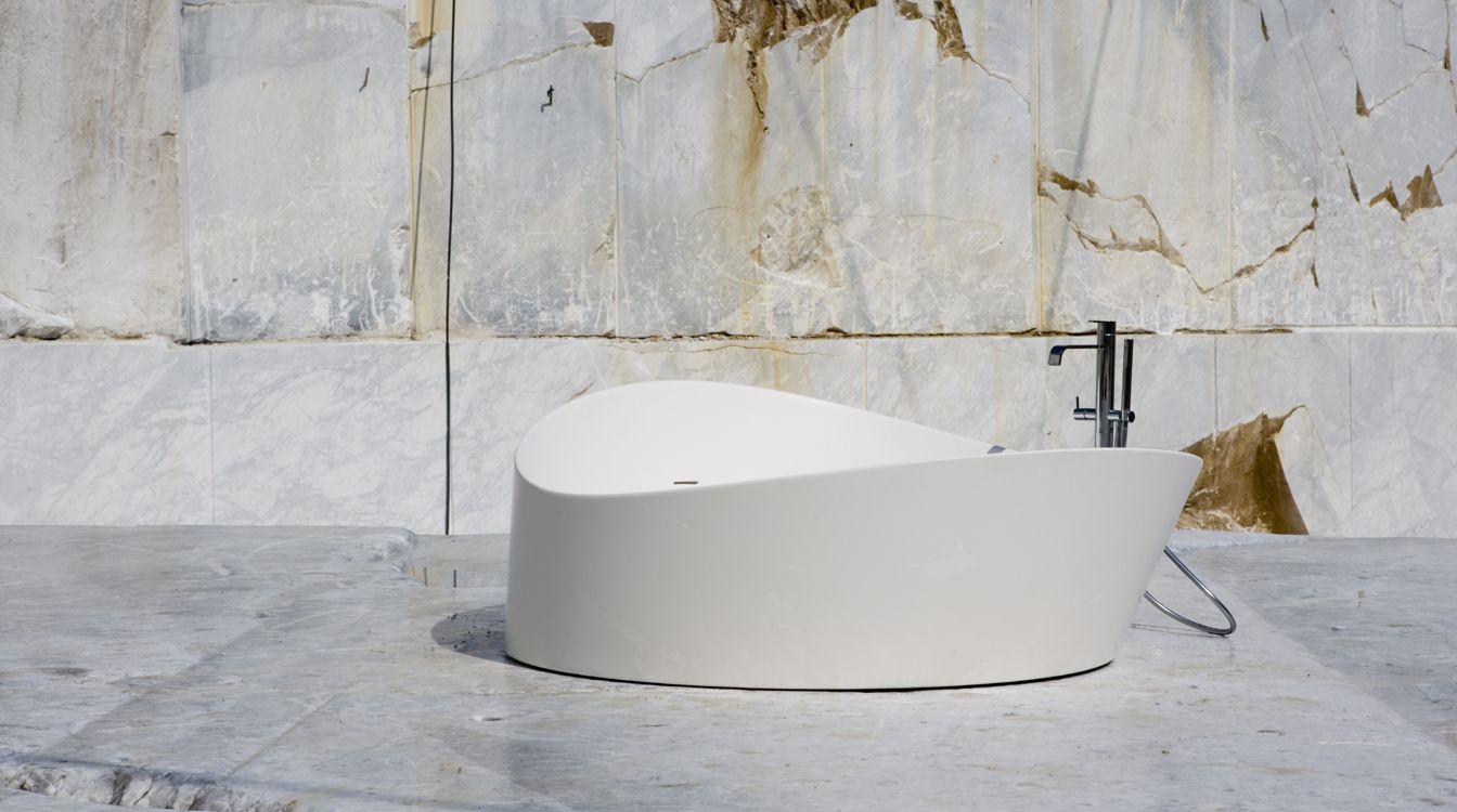 Bañera de diseño de lujo