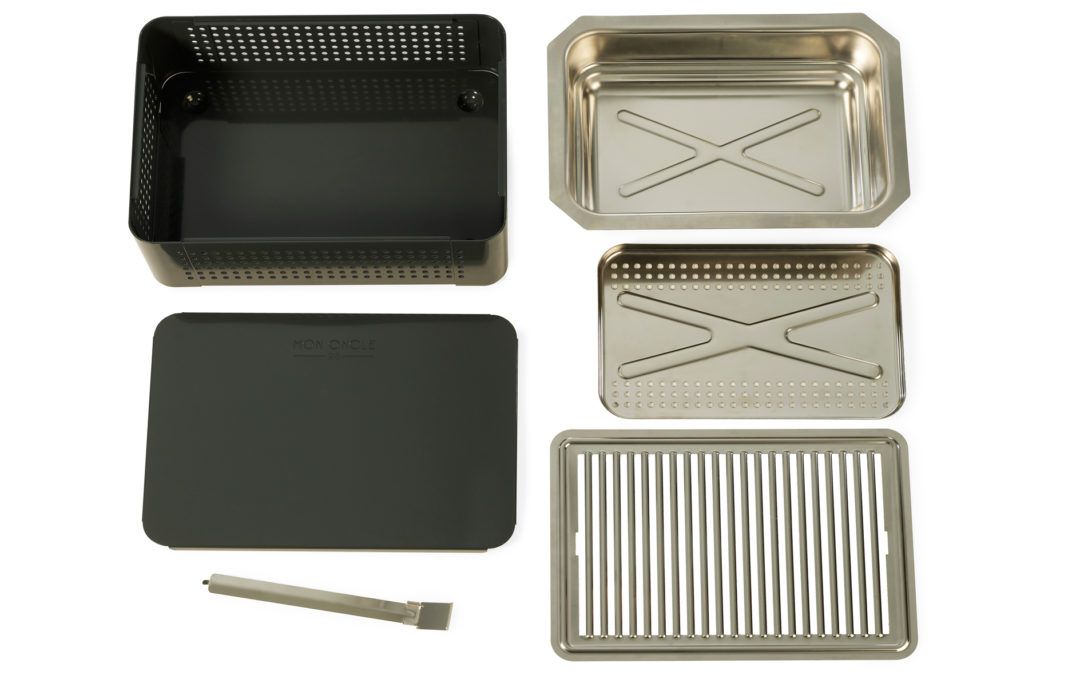 Una Barbacoa Portátil de Diseño Vintage para Llevarla donde Quieras