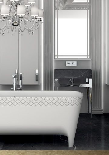 Bañeras de Lujo Con Inspiración Neoclásica