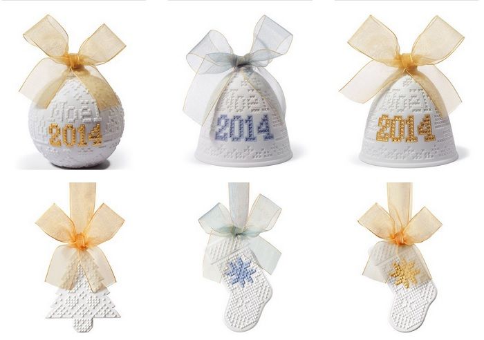 Decoración de Porcelana para el Árbol de Navidad