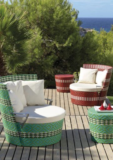 Icpalli, la Butaca con Estilo Étnico para la Terraza