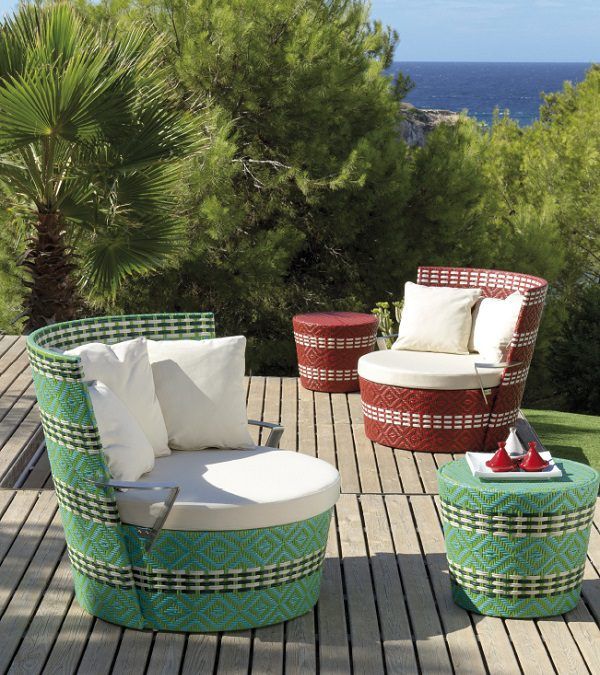 Icpalli, la Butaca con Estilo Étnico para la Terraza