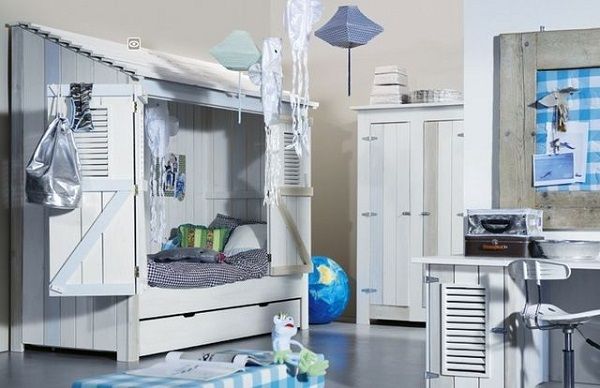 Dormitorios Infantiles que Juegan con el Espacio