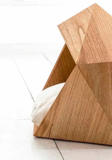 Cama para Mascotas Confortable y con un Diseño Geométrico