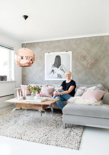 Interiorismo de una Vivienda de Estilo Nórdico con un Toque muy Femenino