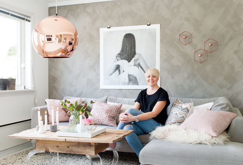 Interiorismo de una Vivienda de Estilo Nórdico con un Toque muy Femenino