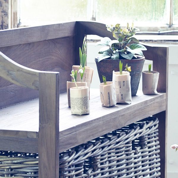 Mueble y Cesto rústico Mueble y Cesto rústico