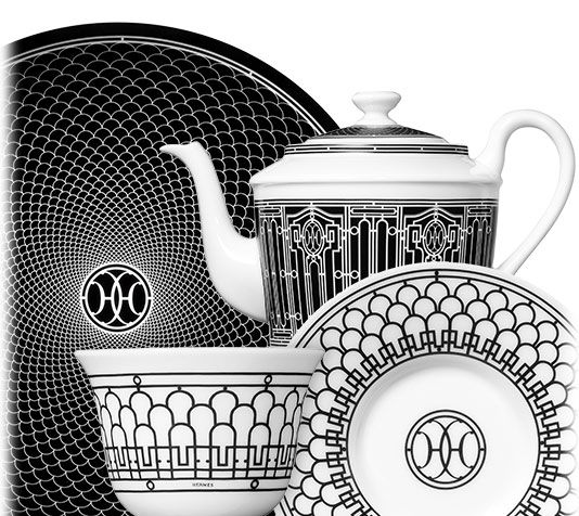 Mesas Singulares: Vajilla de Lujo by Hermès