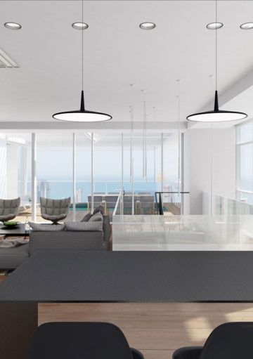 Espectacular Diseño de Interiores en un Rascacielos de Tel Aviv