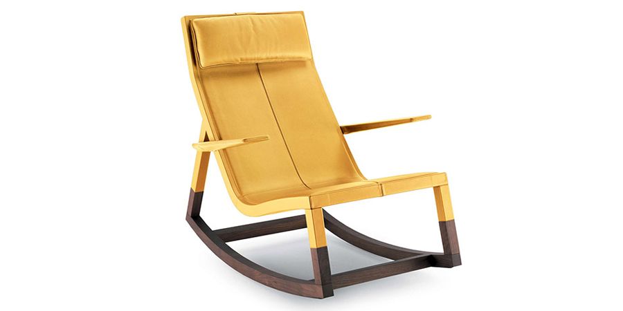 Una Silla-Mecedora Ideal para Espacios con Clase