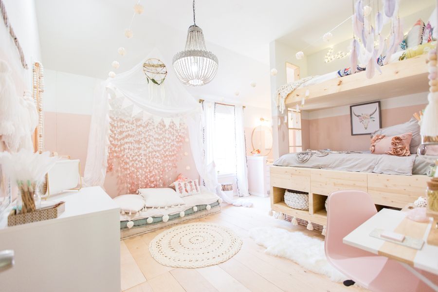 Dormitorio infantil con diseño de ensueño