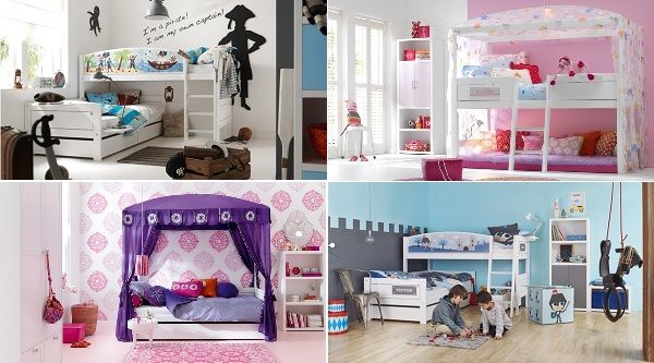 Dormitorios Infantiles Inspirados en Ambientes Llenos de ilusión