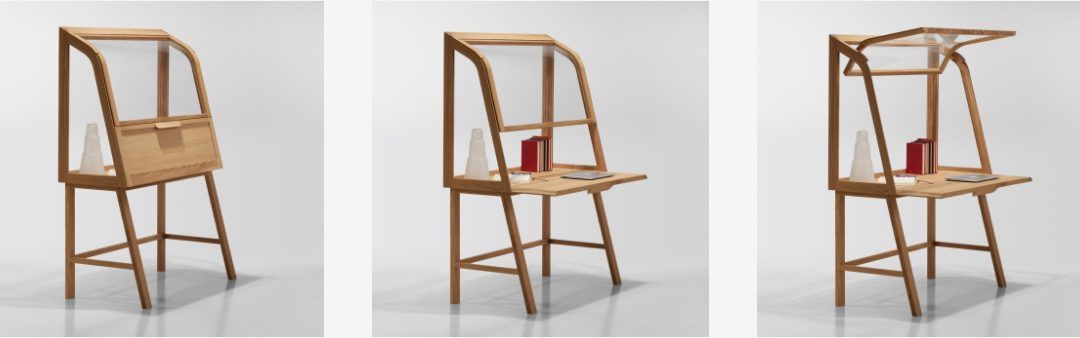 Escritorio para Trabajar en Casa con un Diseño muy Singular