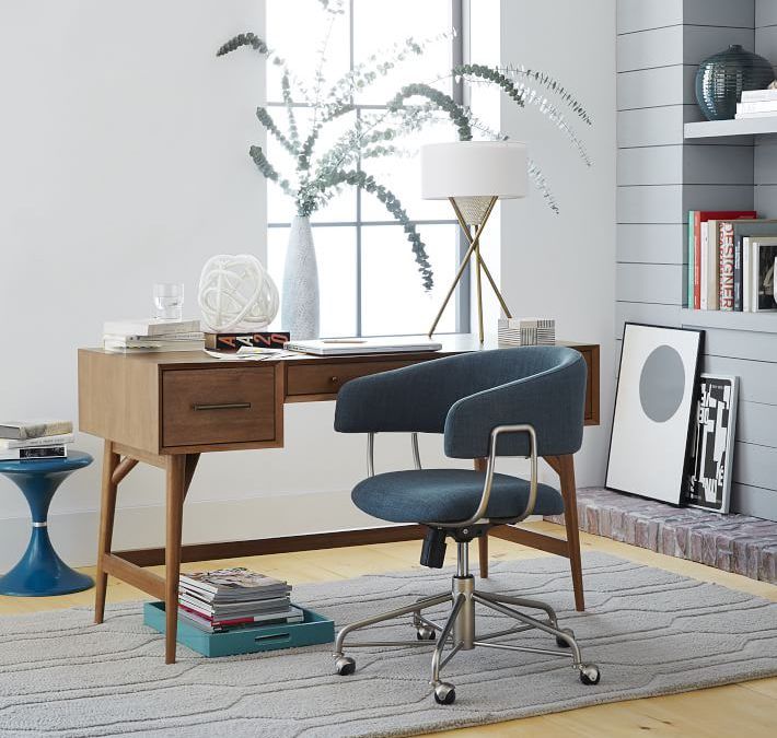 Un Escritorio de Mitad de Siglo con toque Súper Sónico