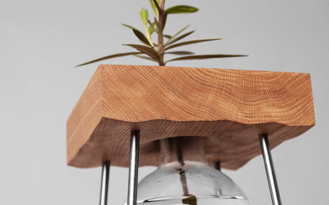 Un Florero con una Estructura muy Original