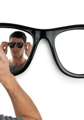 Hogares Creativos: Unas Gafas Reconvertidas en un Espejo