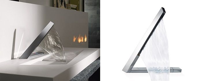 Grifería de Lujo para Ofrecer Protagonismo al Agua