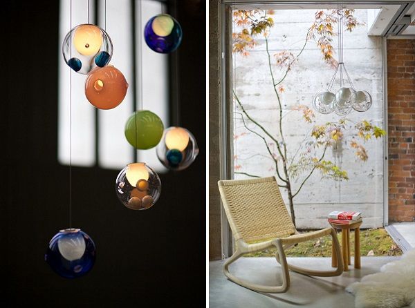 Iluminación original y de diseño para la casa