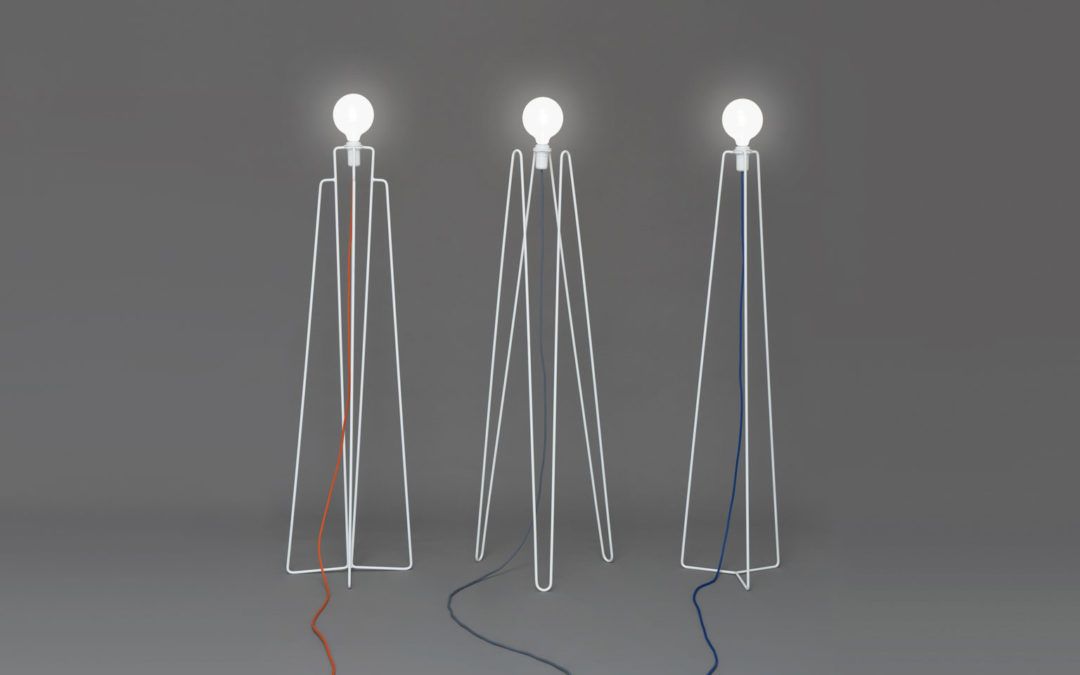 Lámpara de Pie de Estilo Industrial Ideal para Espacios Actuales