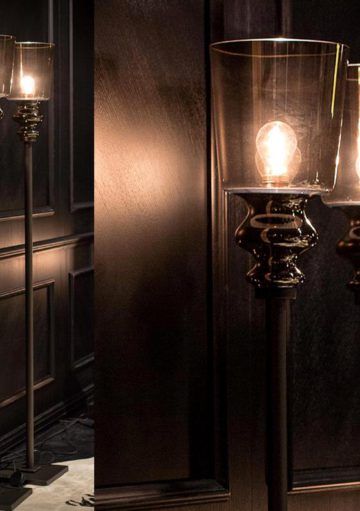 Espacios Románticos: Una Lámpara de Pie Inspirada en los Antiguos Candeleros