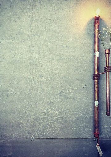 Diseño Customizado: Sorprendentes Lámparas Hechas con Cañerías