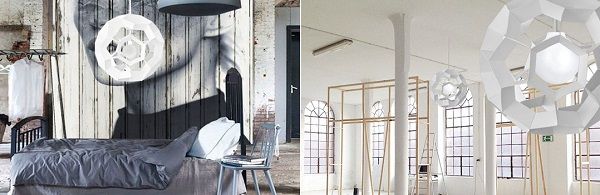 Honeycomb, una Lámpara Tridimensional con Mucho Estilo