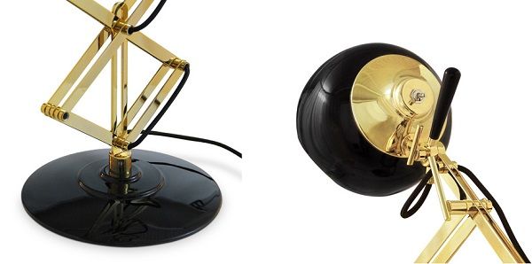 Una Lámpara de Escritorio de Lujo Muy Funcional