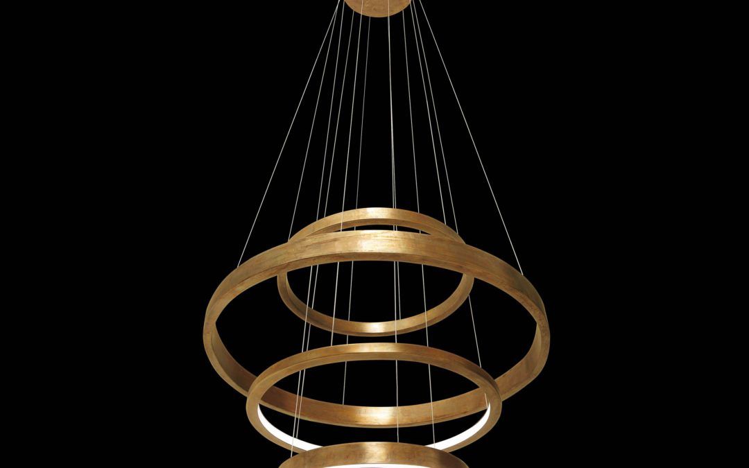 Singulares Anillos Toman la Iluminación del Espacio