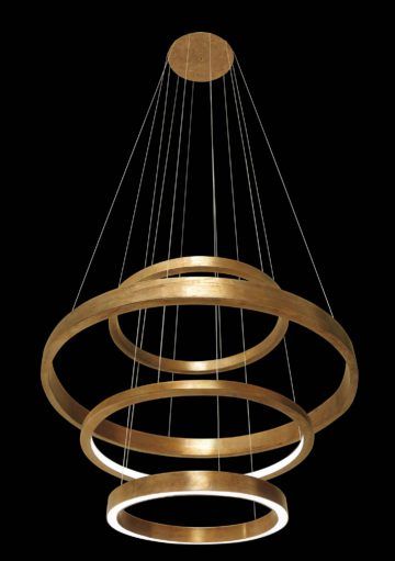 Singulares Anillos Toman la Iluminación del Espacio